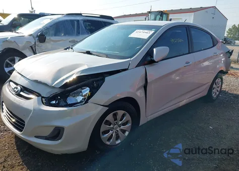 2015 Hyundai Accent Gls из США, поврежденный, VIN KMHCT4AE1FU934266
